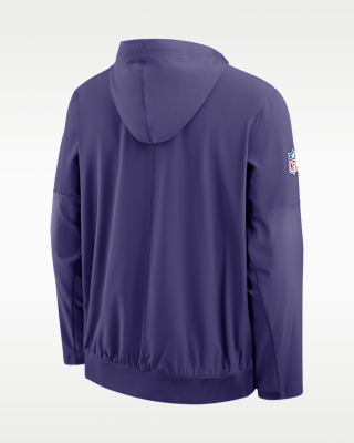 Baltimore Ravens Alt Anorak Men's Nike NFL 1/2-Zip Hooded Jacket
